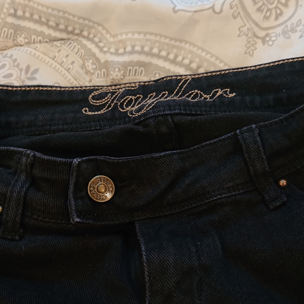 dELiA*S Black Jeans Capris